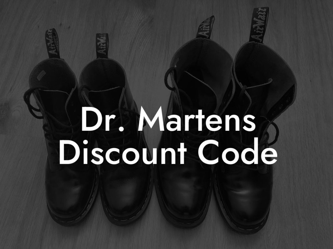 Dr Martens Discount Code