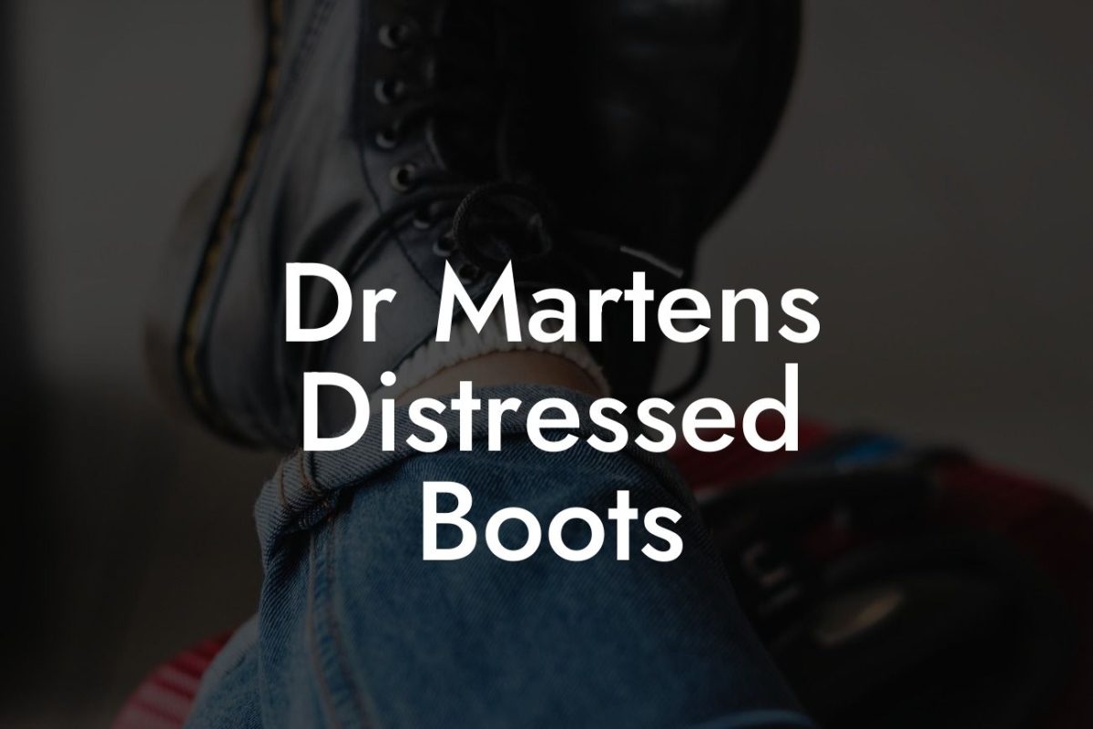 Dr Martens Distressed Boots