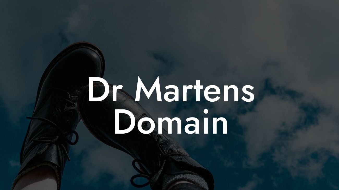 Dr Martens Domain