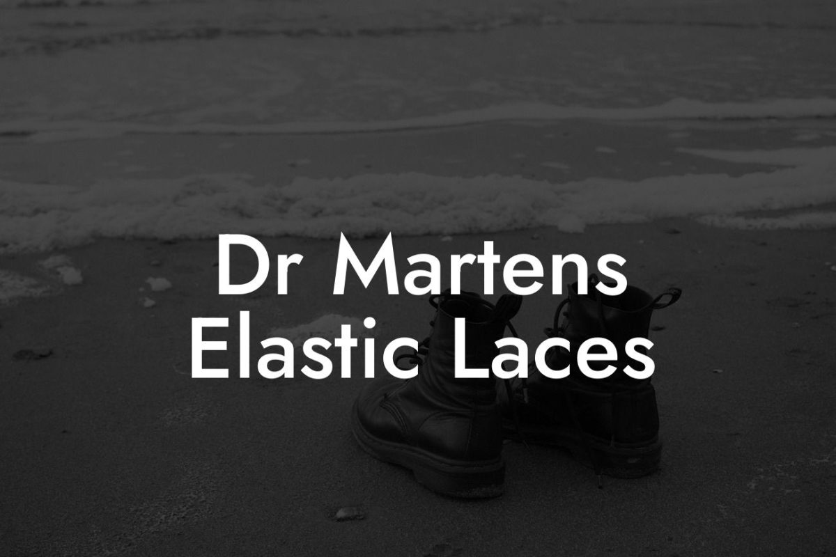 Dr Martens Elastic Laces