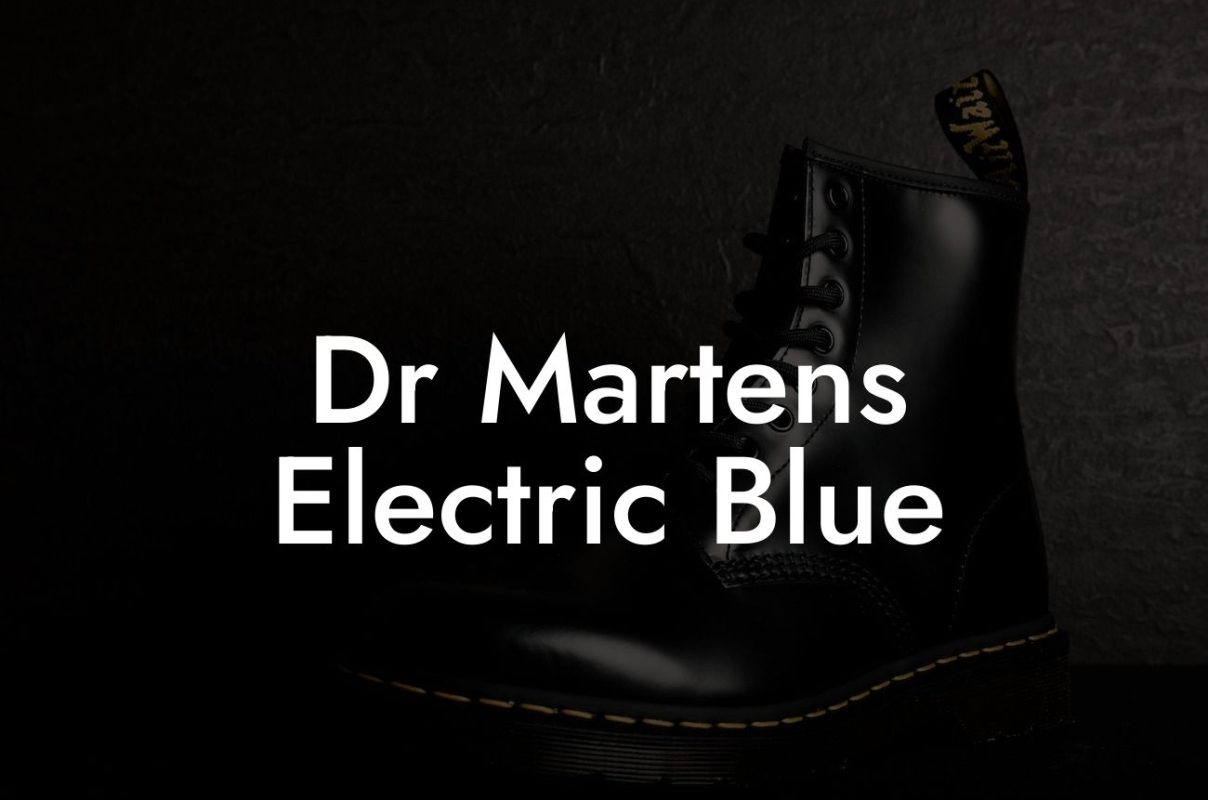 Dr Martens Electric Blue