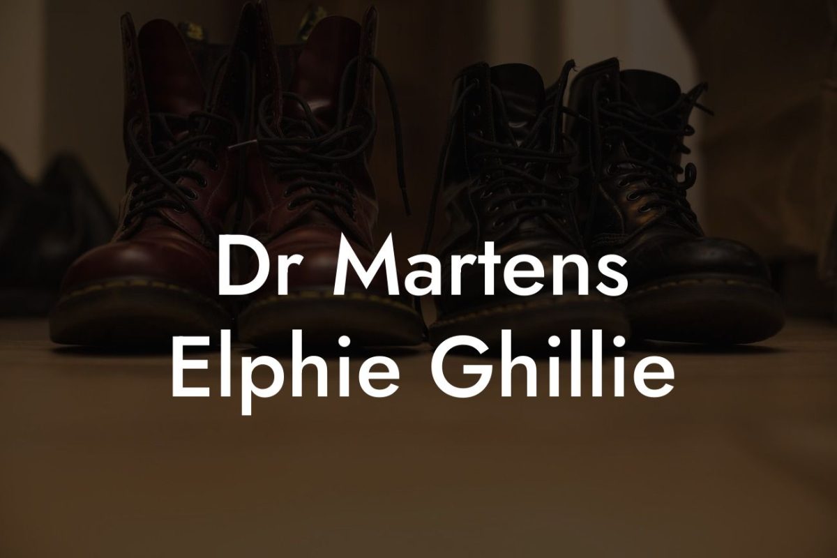 Dr Martens Elphie Ghillie