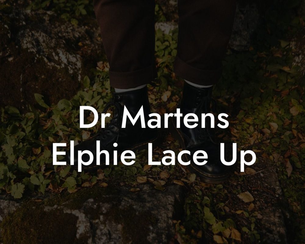 Dr Martens Elphie Lace Up