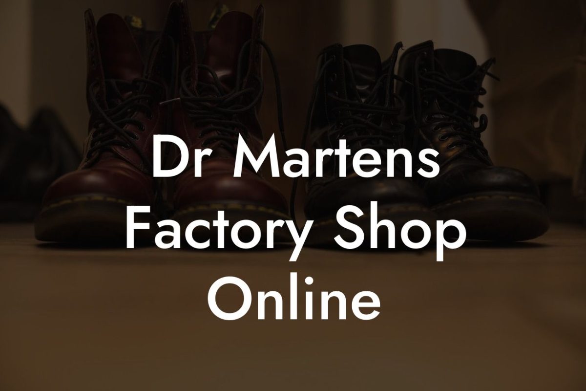 Dr Martens Factory Shop Online