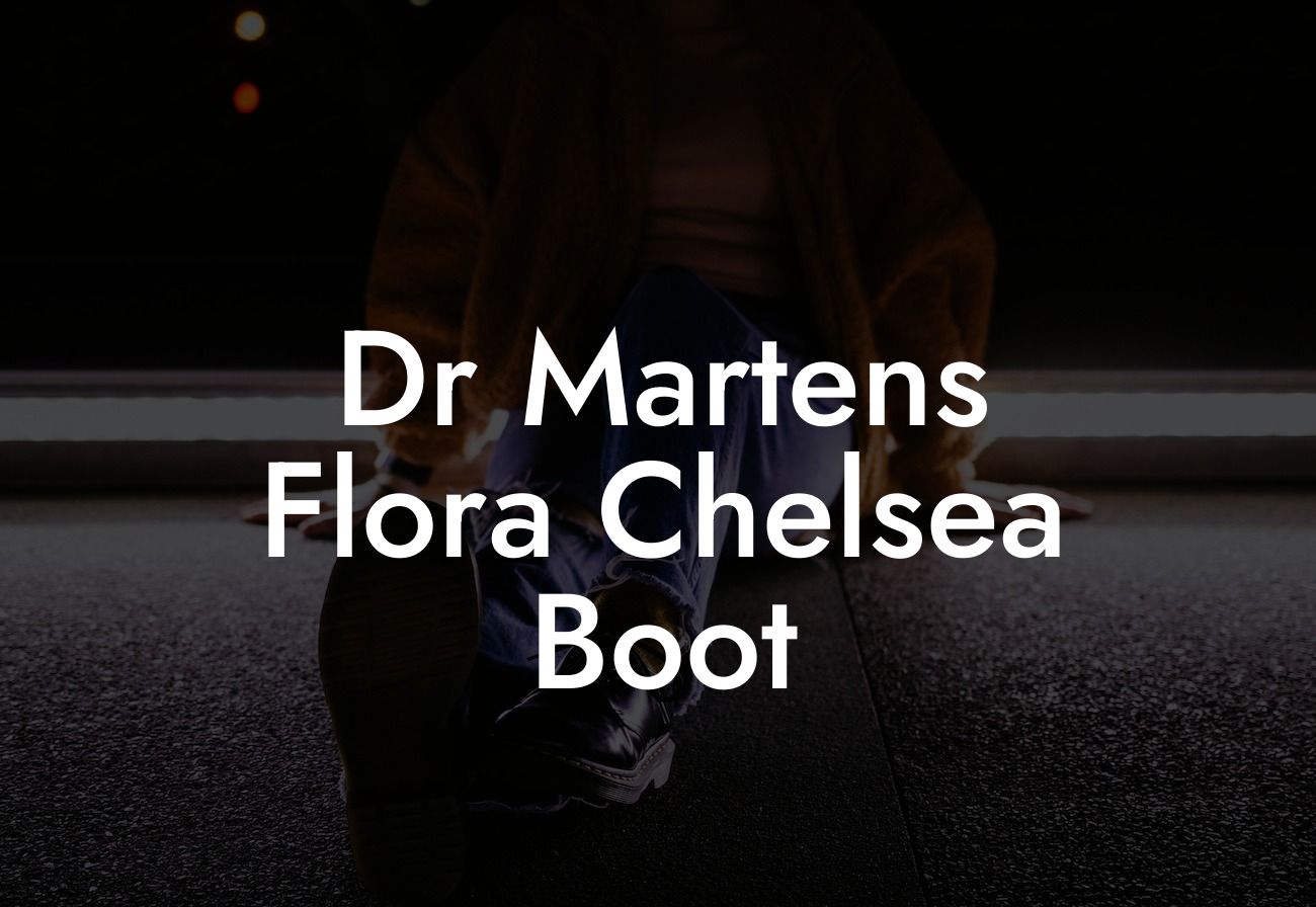 Dr Martens Flora Chelsea Boot