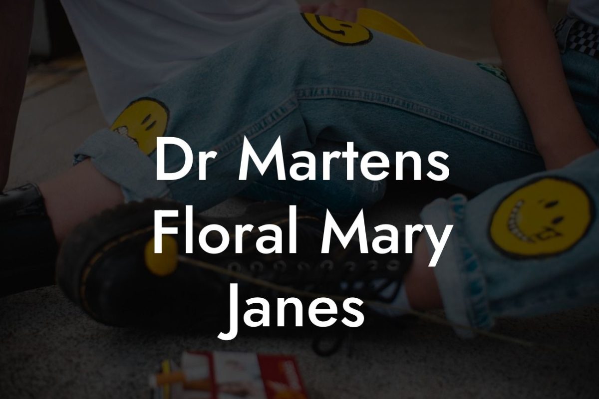 Dr Martens Floral Mary Janes