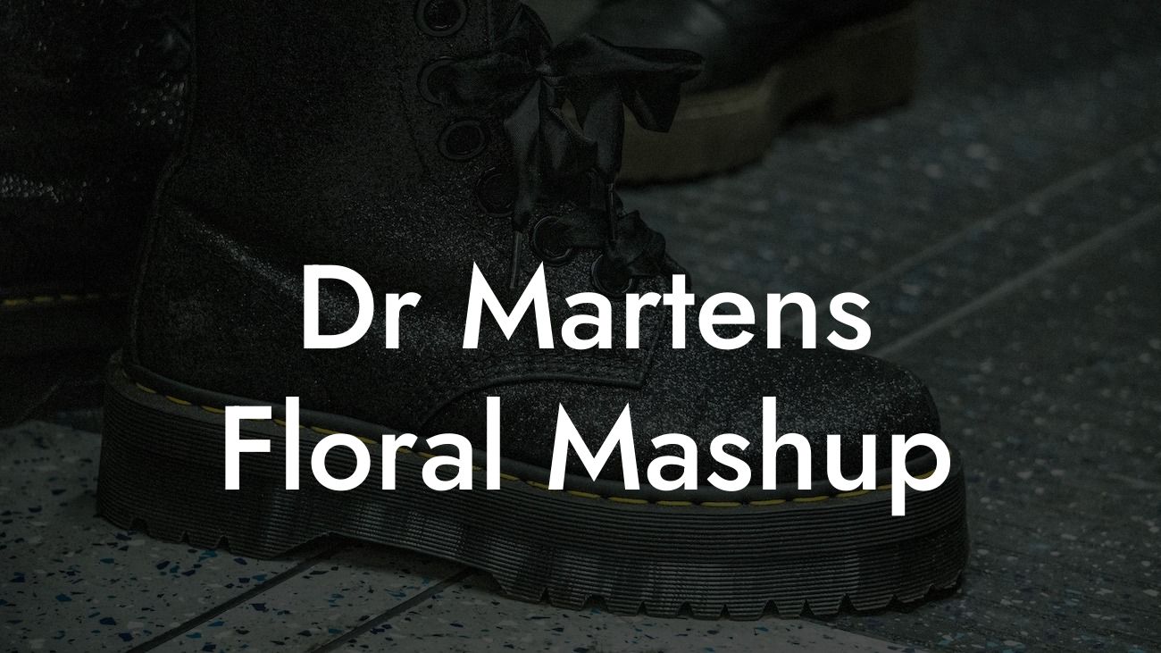 Dr Martens Floral Mashup