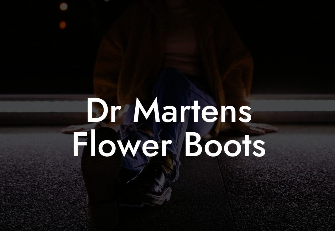 Dr Martens Flower Boots