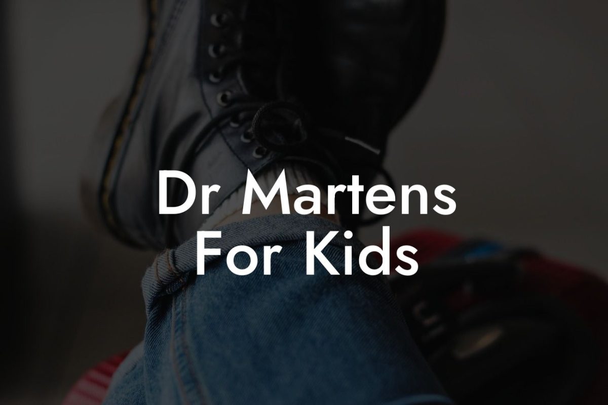 Dr Martens For Kids