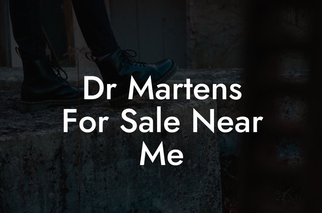 Dr Martens For Sale Near Me