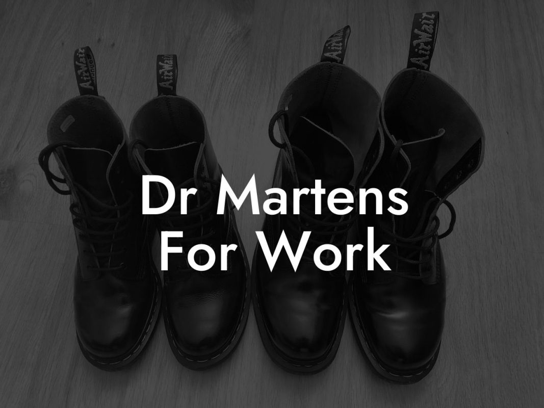 Dr Martens For Work