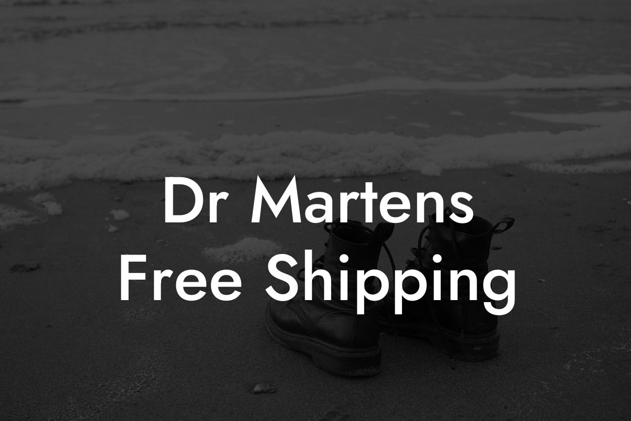 Dr Martens Free Shipping