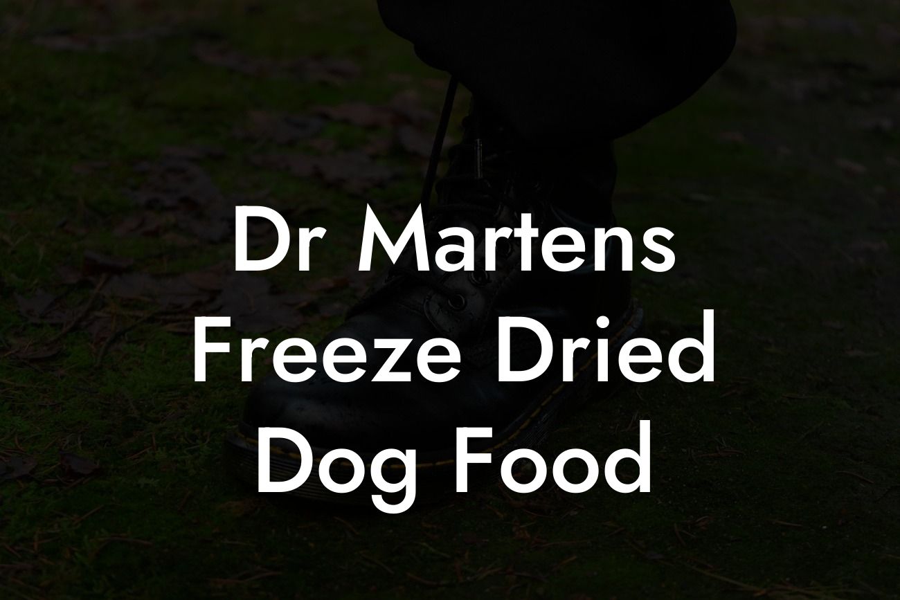 Dr Martens Freeze Dried Dog Food