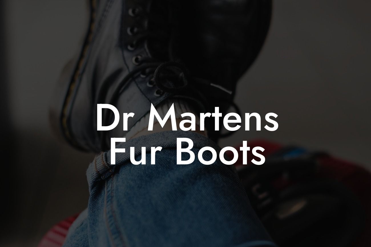 Dr Martens Fur Boots