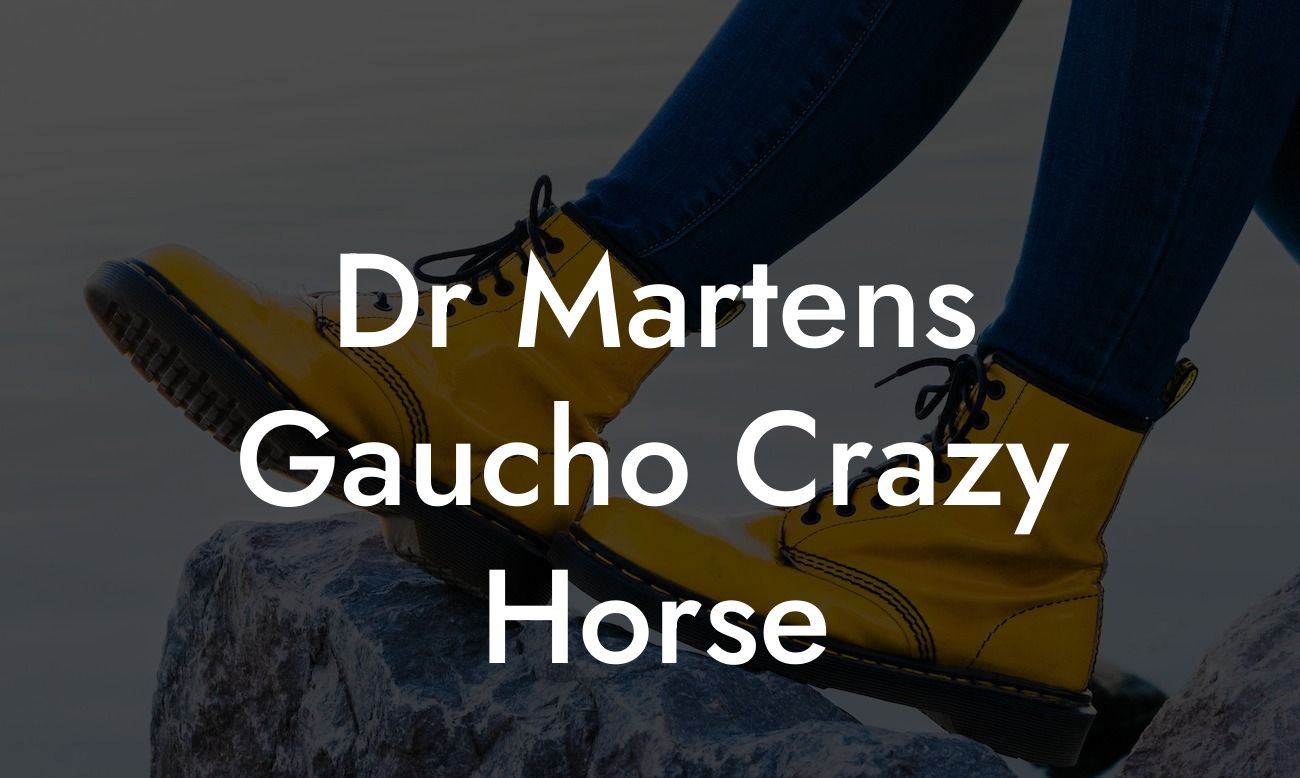 Dr Martens Gaucho Crazy Horse