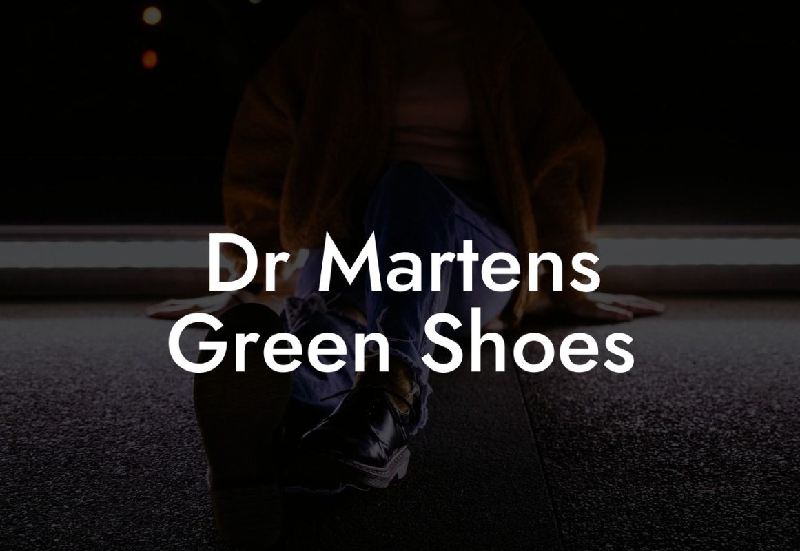 Dr Martens Green Shoes