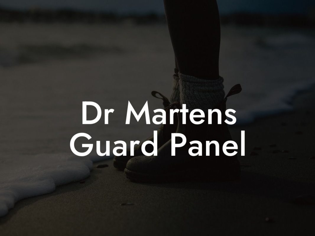 Dr Martens Guard Panel