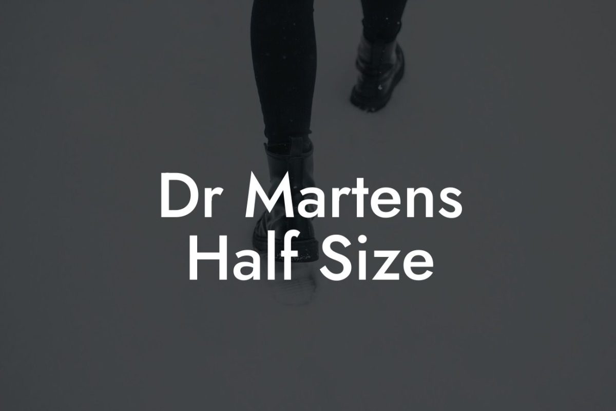 Dr Martens Half Size