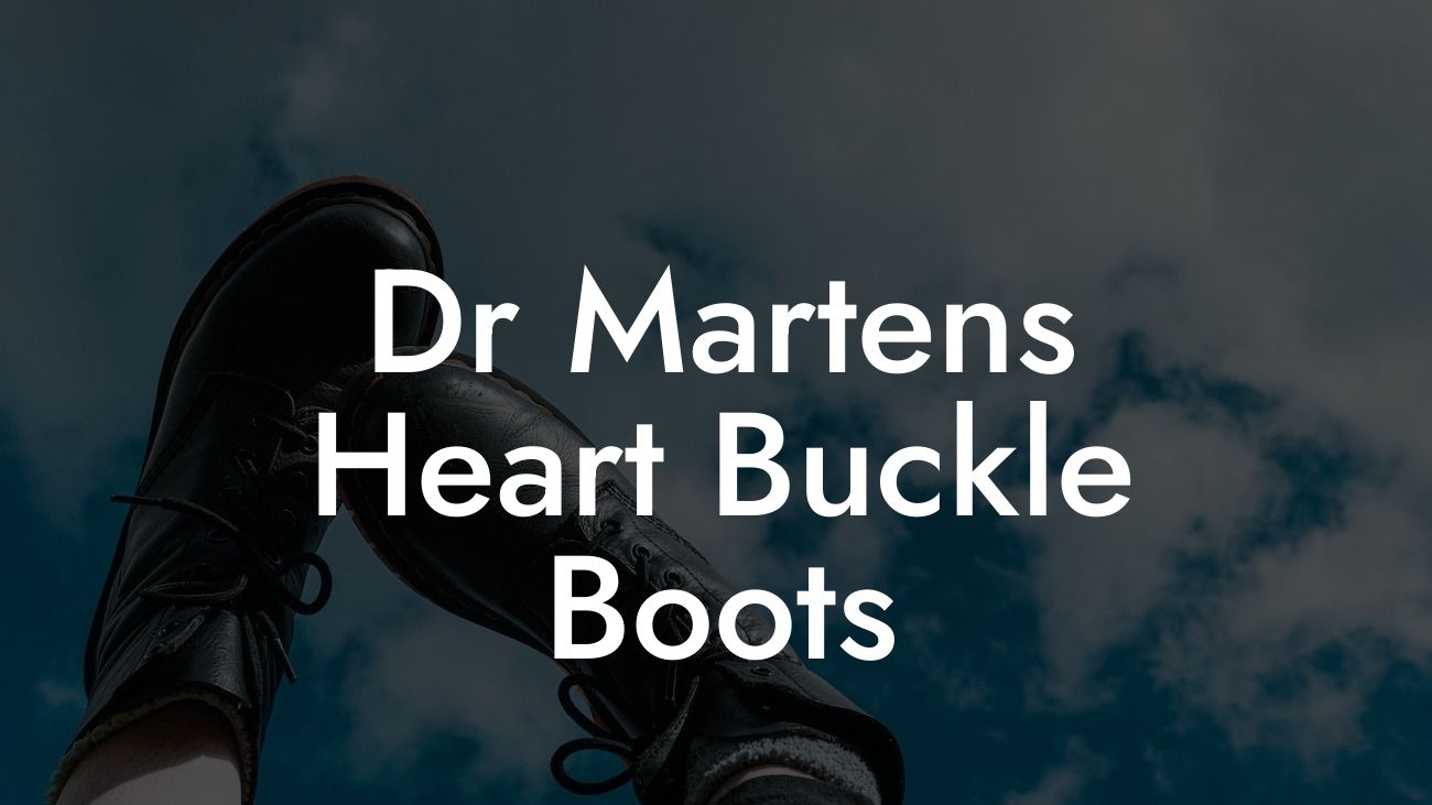 Dr Martens Heart Buckle Boots