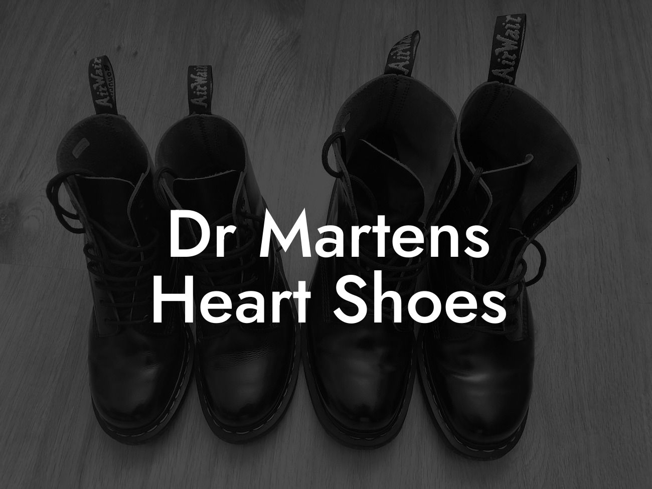 Dr Martens Heart Shoes