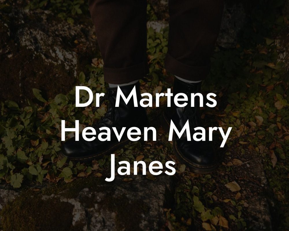 Dr Martens Heaven Mary Janes