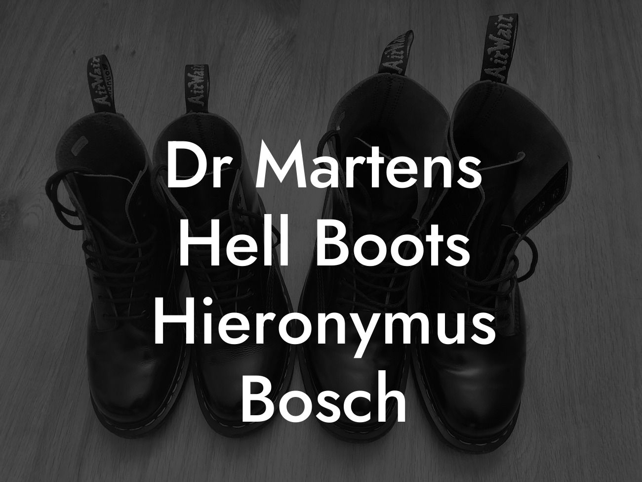 Dr Martens Hell Boots Hieronymus Bosch