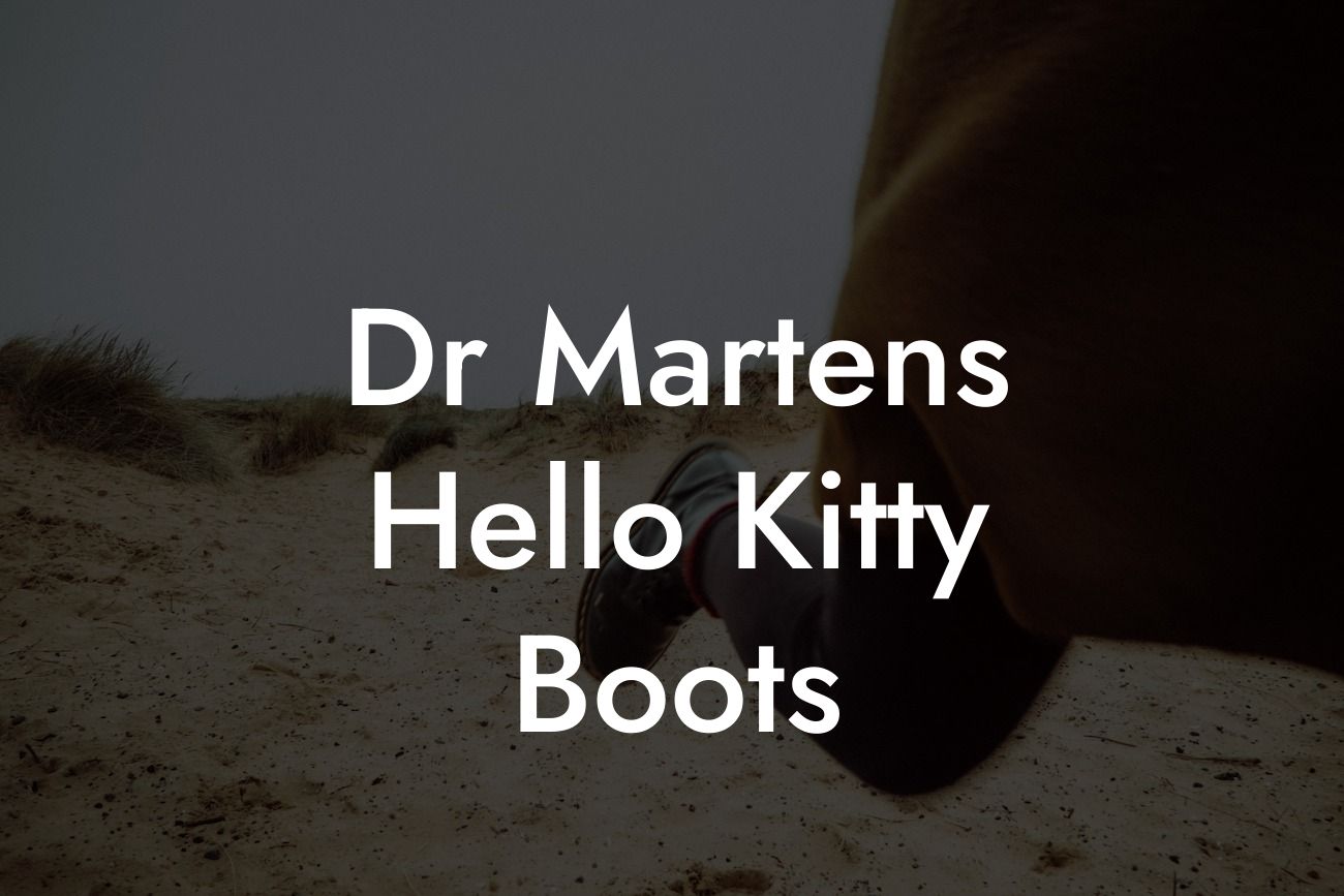 Dr Martens Hello Kitty Boots