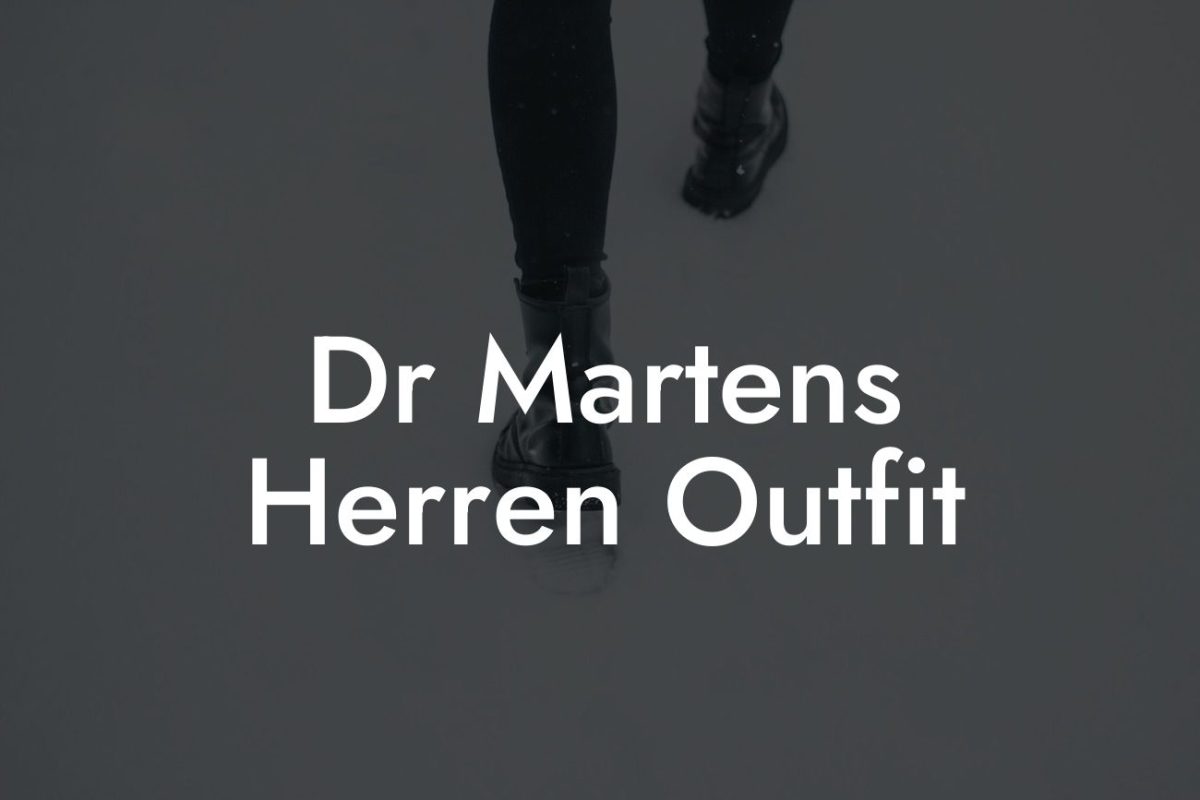 Dr Martens Herren Outfit