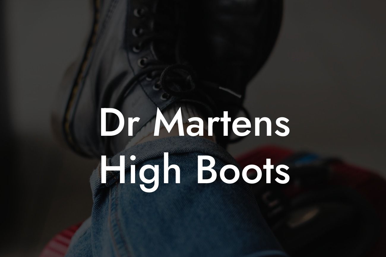 Dr Martens High Boots