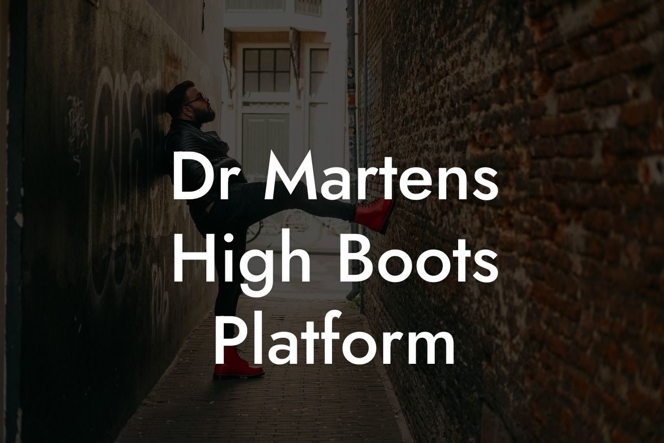 Dr Martens High Boots Platform