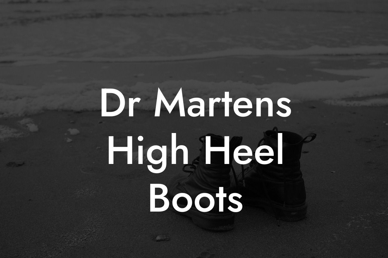 Dr Martens High Heel Boots