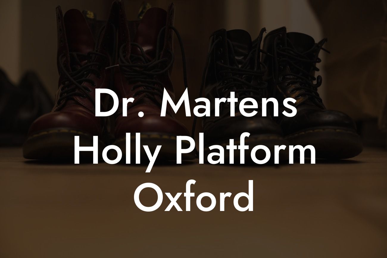 Dr Martens Holly Platform Oxford