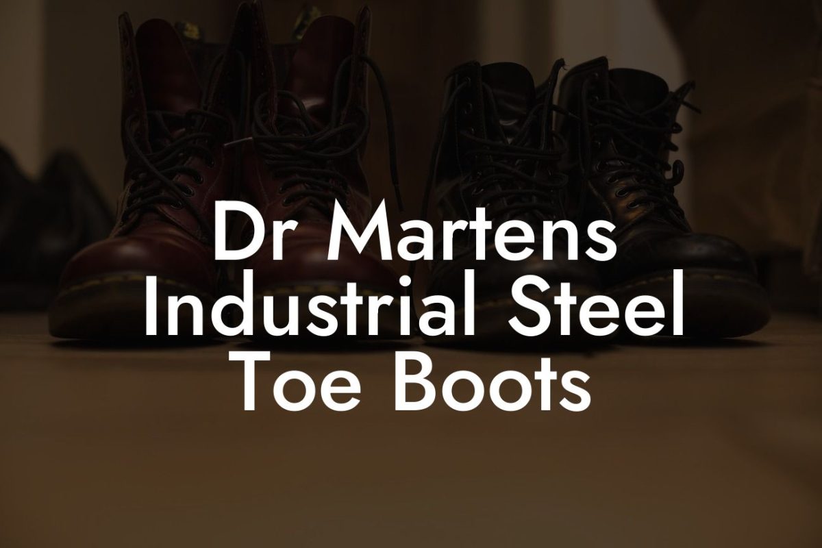 Dr Martens Industrial Steel Toe Boots