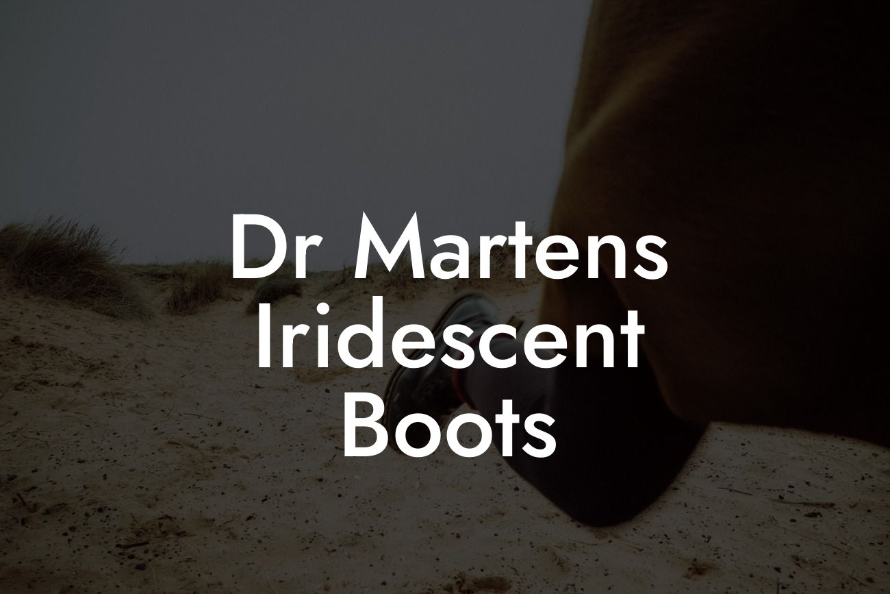 Dr Martens Iridescent Boots