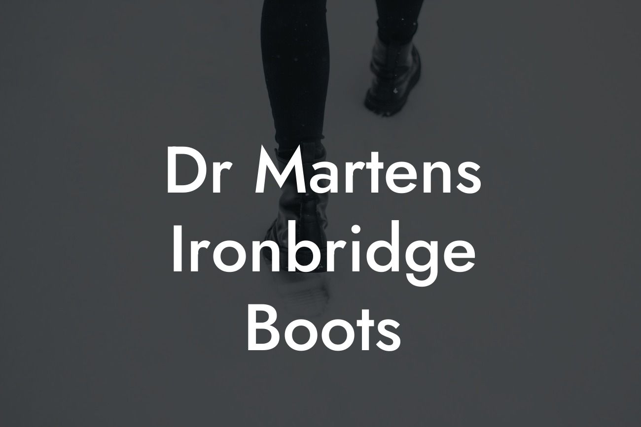 Dr Martens Ironbridge Boots