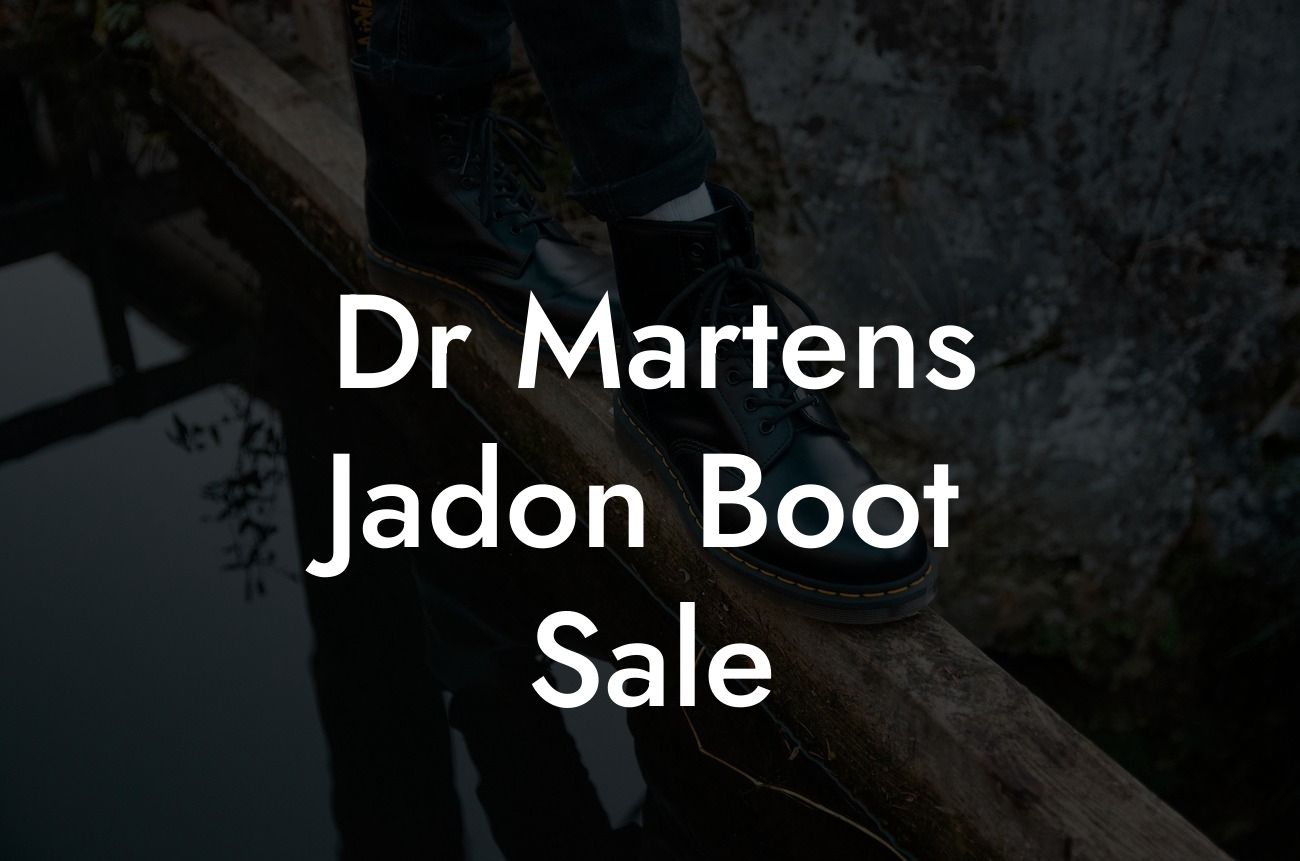 Dr Martens Jadon Boot Sale