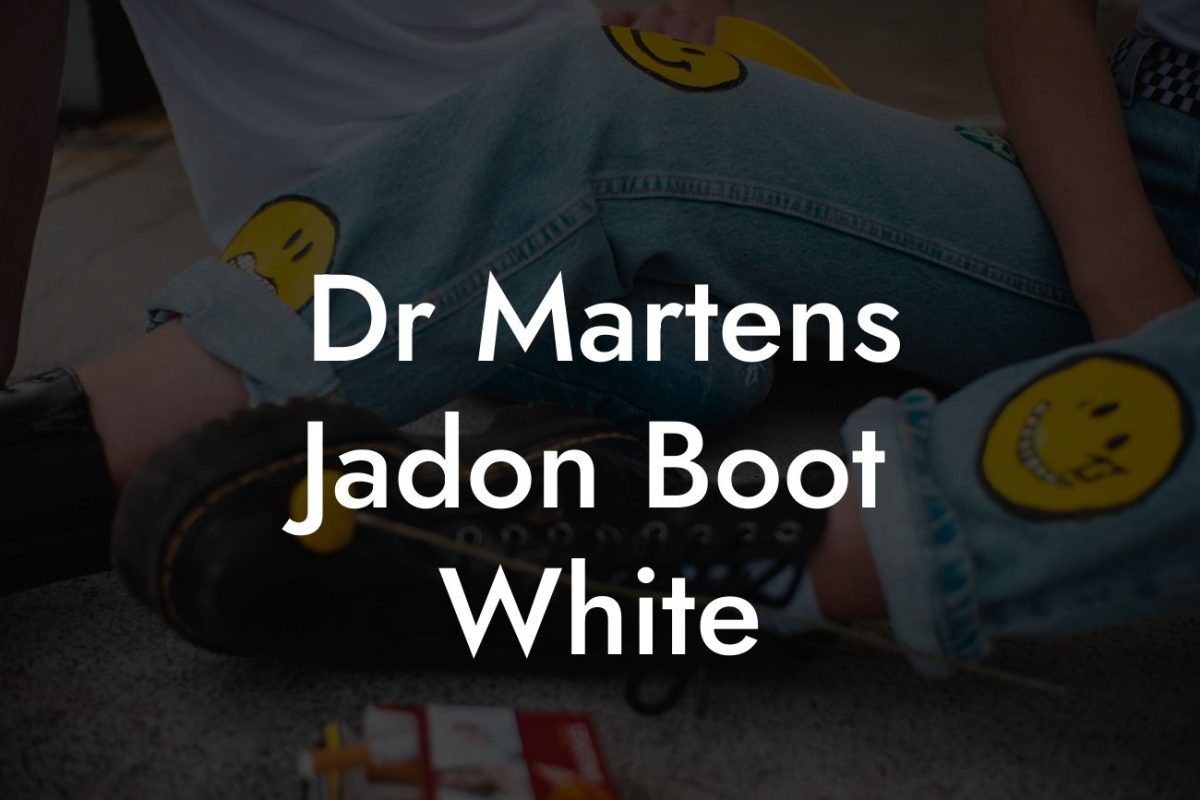 Dr Martens Jadon Boot White