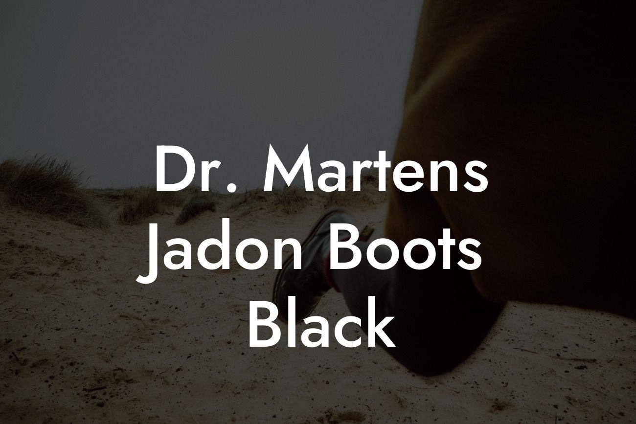 Dr. Martens Jadon Boots Black