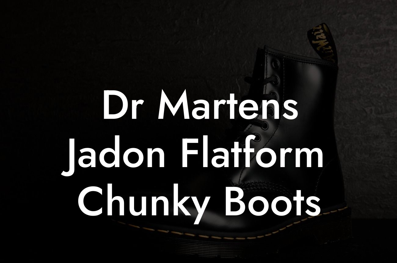 Dr Martens Jadon Flatform Chunky Boots