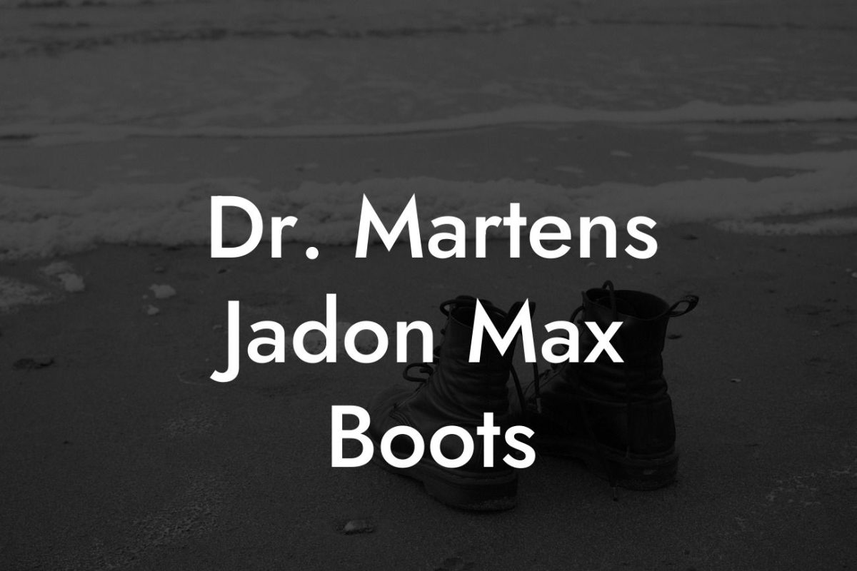 Dr. Martens Jadon Max Boots