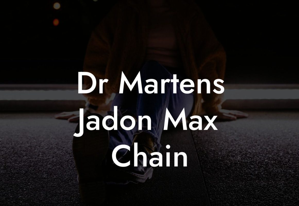 Dr Martens Jadon Max Chain