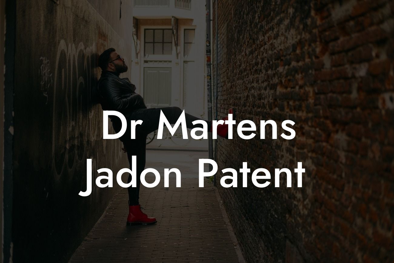 Dr Martens Jadon Patent