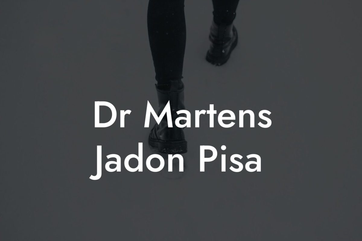 Dr Martens Jadon Pisa