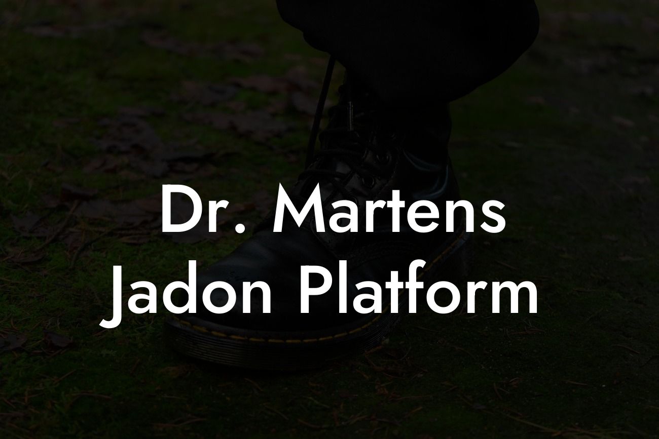 Dr. Martens Jadon Platform