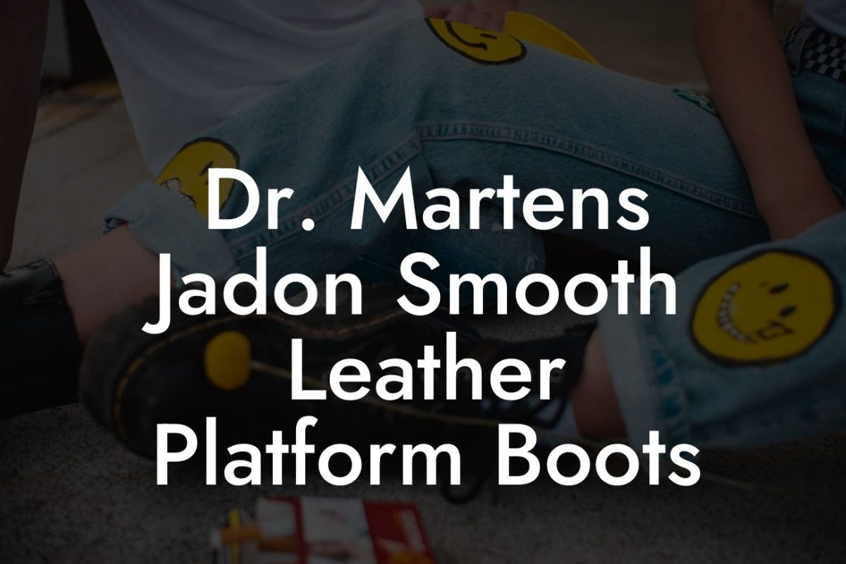 Dr. Martens Jadon Smooth Leather Platform Boots