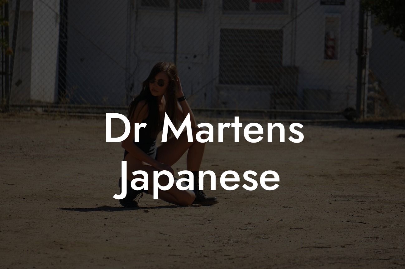 Dr Martens Japanese