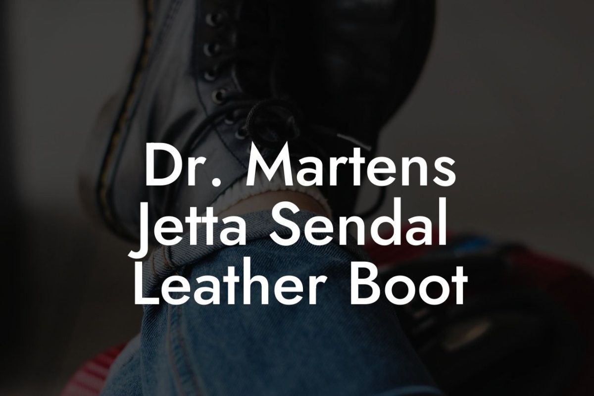 Dr. Martens Jetta Sendal Leather Boot