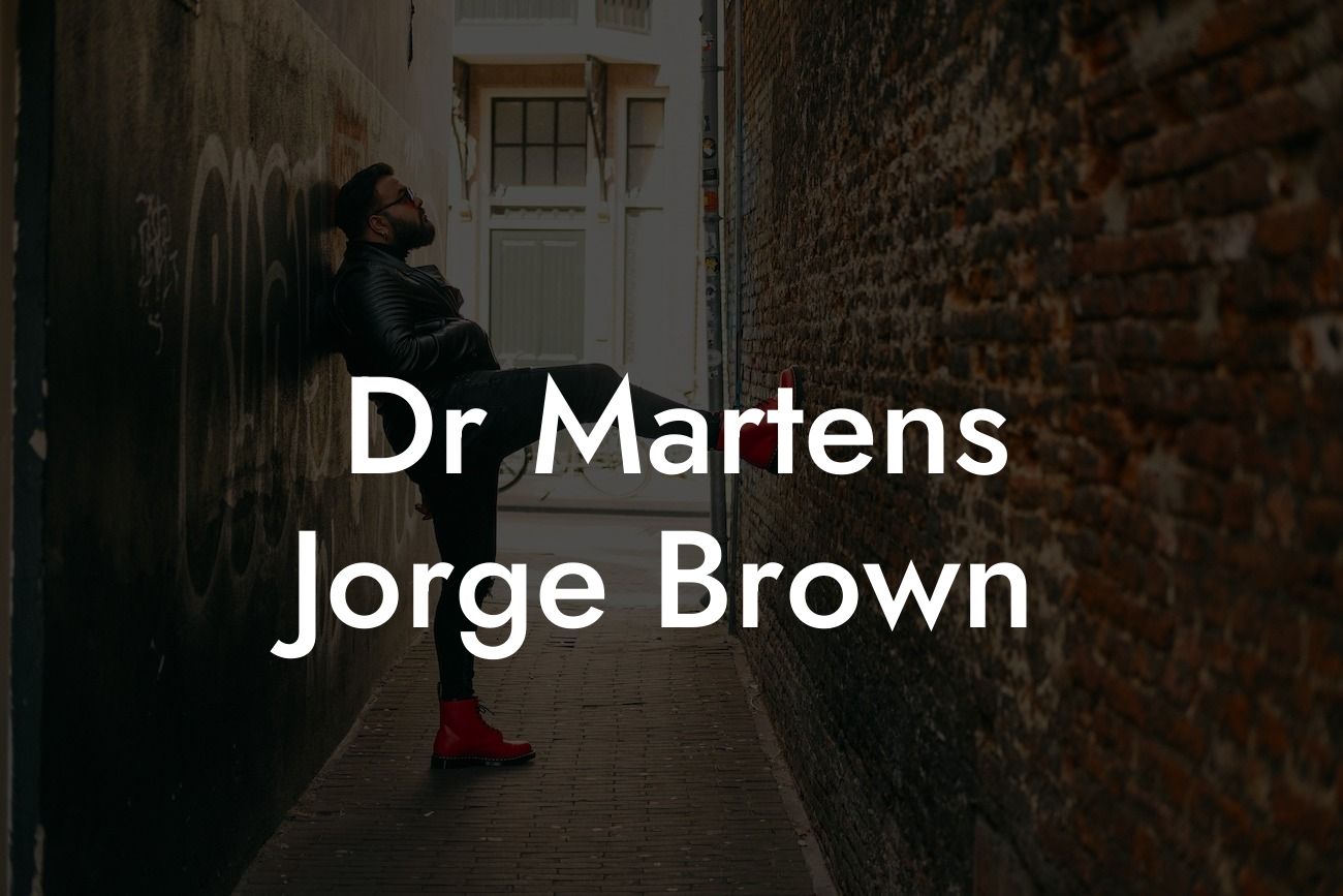 Dr Martens Jorge Brown