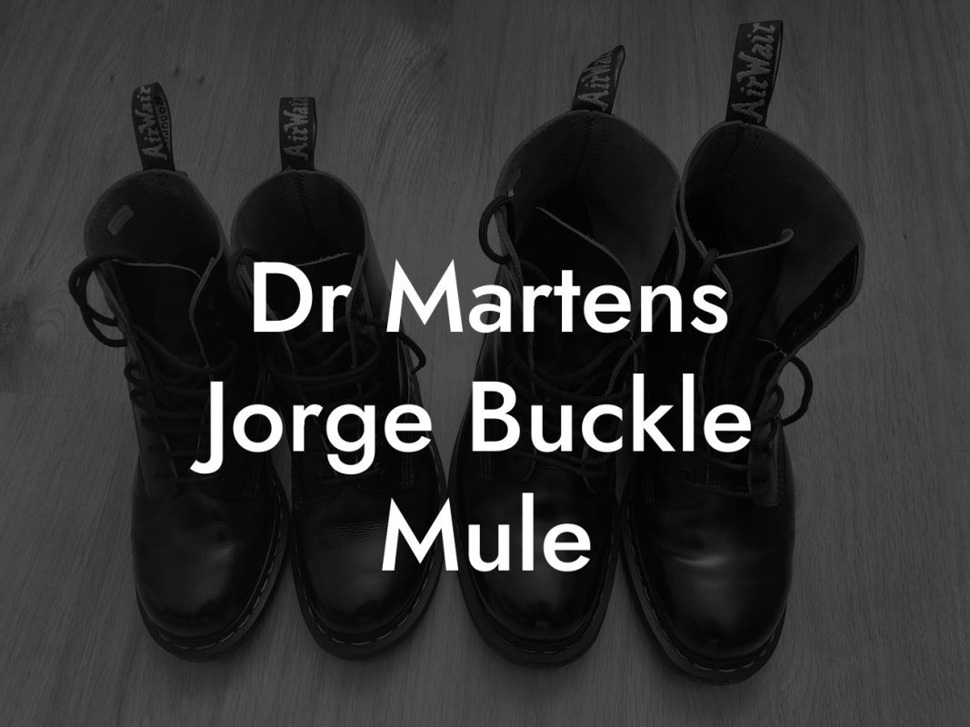 Dr Martens Jorge Buckle Mule