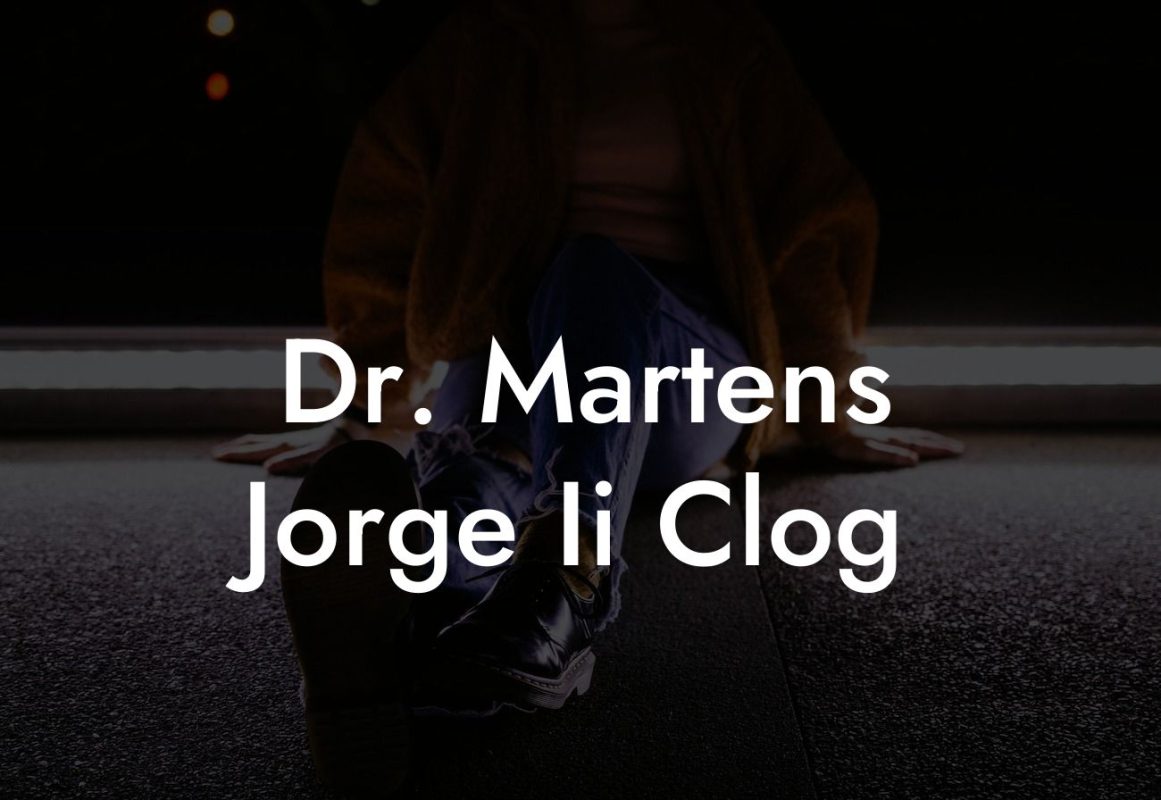 Dr. Martens Jorge Ii Clog